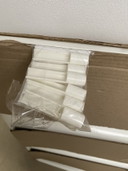 2 x Ikea Kämpe shelf in white, one in original packaging