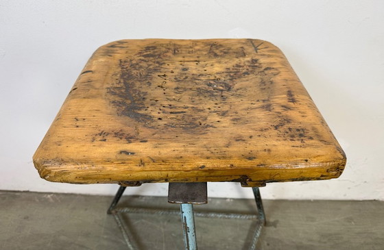 Image 1 of Industrial Workshop Swivel Stool, 1960s