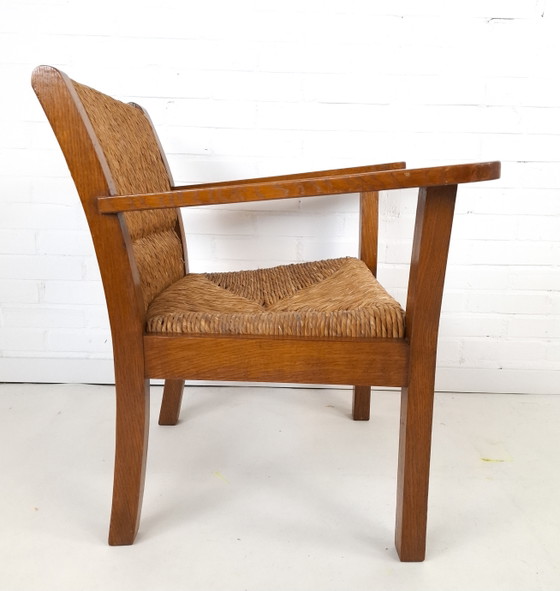 Image 1 of Vintage Bauhaus fauteuil Willi Ohler voor Erich Schultz