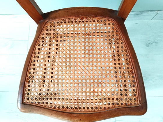 Image 1 of Caned nursery chair