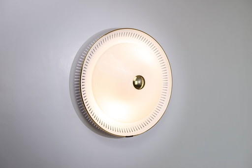 Lámpara de pared de disco grande