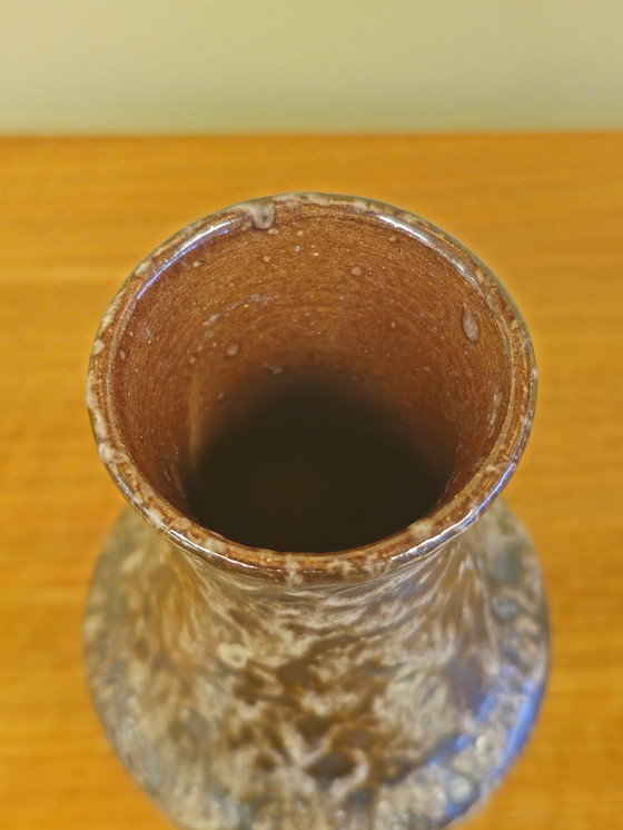 Image 1 of Vintage West Germany Vaas Vaasje Bruin