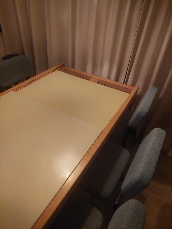 Image 1 of Formica HPL extendable table 165 - 225 x 90 cm