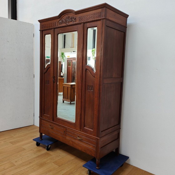 Image 1 of Vintage Antique wardrobe closet detachable wardrobe