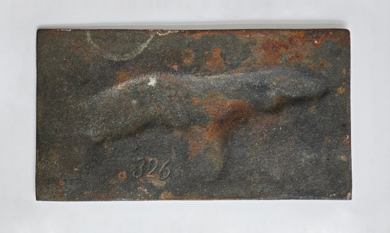 Image 1 of hunting dog Cast iron decorative wall plaque