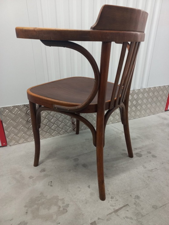 Image 1 of Thonet-style chair with armrests