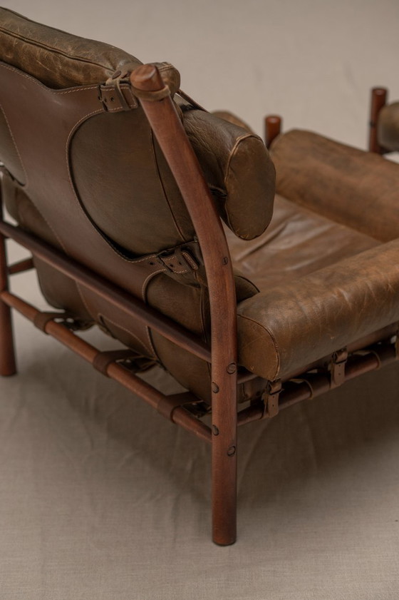 Image 1 of 'Inca' Sessel-Set von Arne Norell, 1960er Jahre