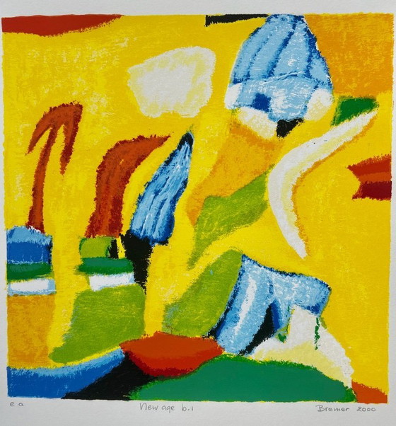 Image 1 of Serigrafía de Saskia Bremer - New Age B.1