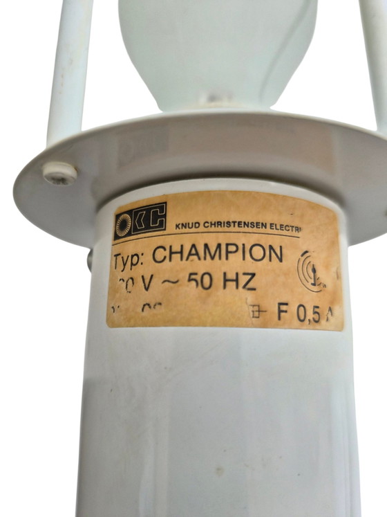 Knud Christensen "Champion" Lampada da terra Vintage – Lampade da terra, Metal, Plastic (photo 6 of 12)