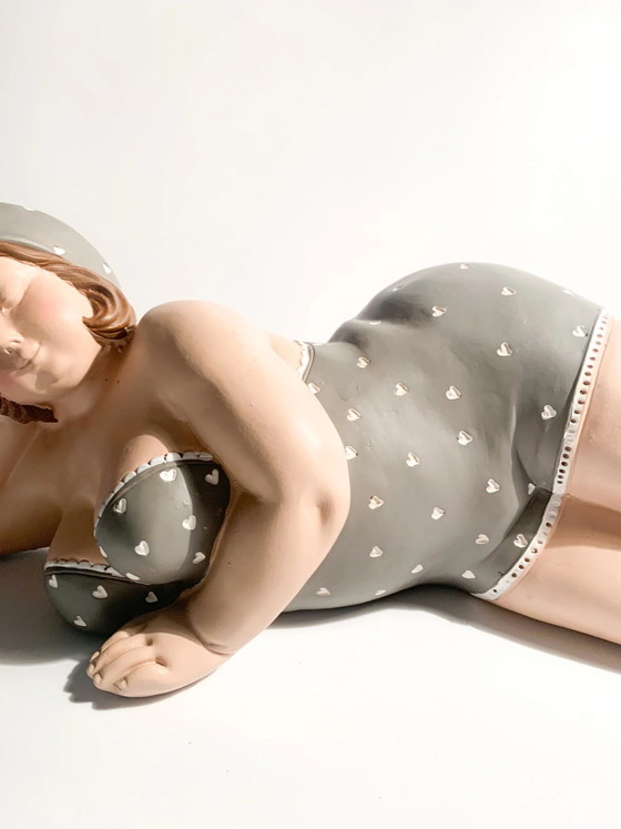 Sculpture de femme allongée attribuée à L'Acquilone, années 2000 (photo 3 of 11)