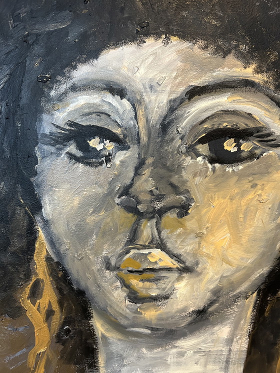 Image 1 of Painting acrylic on canvas 1m x 1.40m