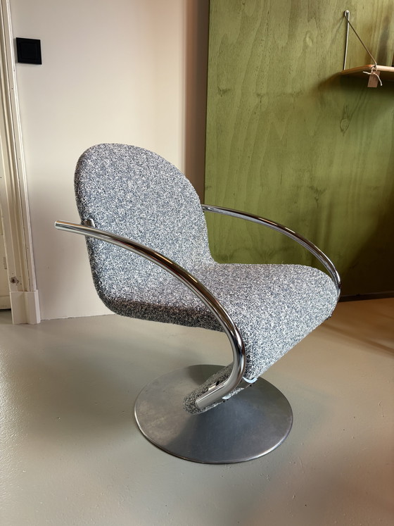 Image 1 of Silla Fritz Hansen Verner Panton 123 con reposabrazos
