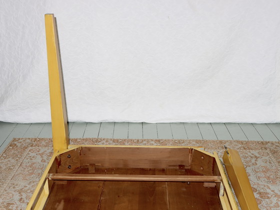 Image 1 of Table With Painting After Jan Mankes