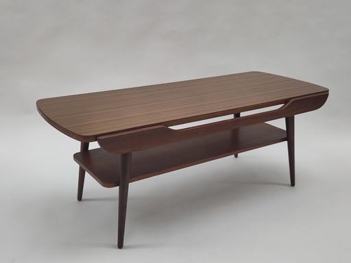 Table basse vintage à plateau réversible