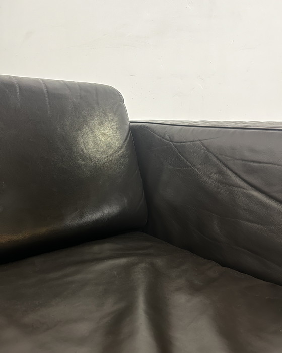 Image 1 of Divano “Forum” di Robin Day per Habitat – pelle cioccolato, 1990