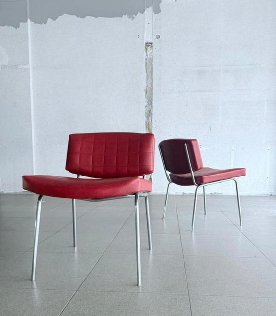 Image 1 of Vintage Conseil Chair by Pierre Gauriche for Meurop, ca 1960