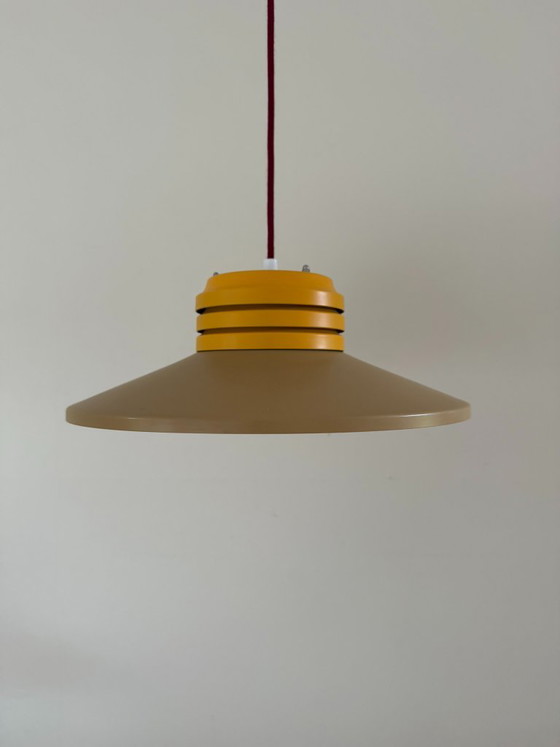 Lampada vintage danese design Space Age in una fantastica combinazione di colori – Danish design (photo 2 of 9)