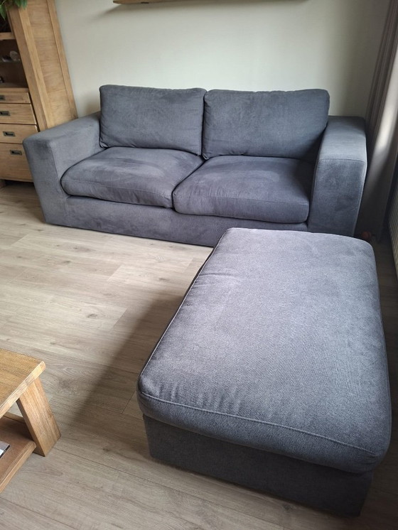 Image 1 of 2,5-Sitzer-Sofa inklusive Hocker zu verkaufen