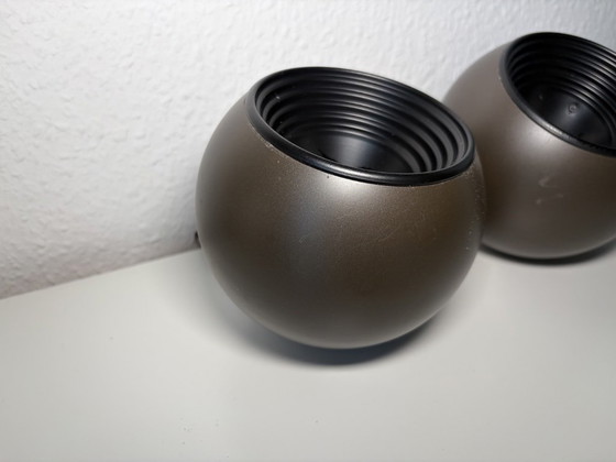 STAFF spherical lights, set of 4, wall lamps, 1960s/70s, Space Age, adjustable – Spot lights, Metal (photo 15 of 20)