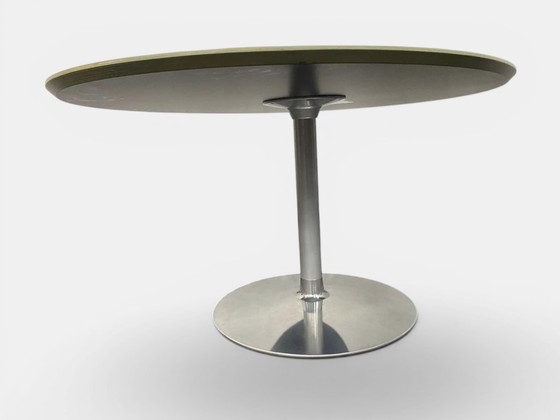 Image 1 of Mesa de comedor de diseño ovalado Artifort, diseñada por Pierre Paulin