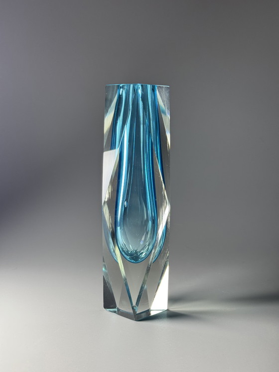 Image 1 of Vase by Flavio Poli for Seguso - Murano, Italy, 1960s