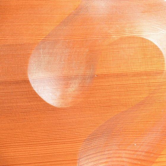 Image 1 of “Nest” – Monumental Hand Carved Oak Wall Sculpture By Alojz Petráš, 1979