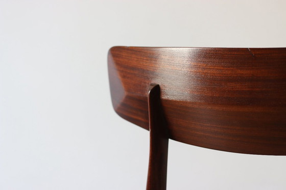 Image 1 of Rare série de 6 chaises vintage corde italienne Eredi Marelli, 1950