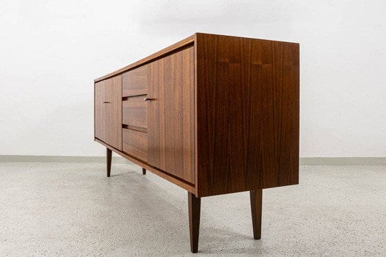 Image 1 of Lang vintage dressoir van SFM, Polen, jaren 1970