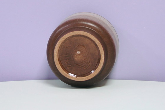 Image 1 of bruin & beige West Germany bloempot