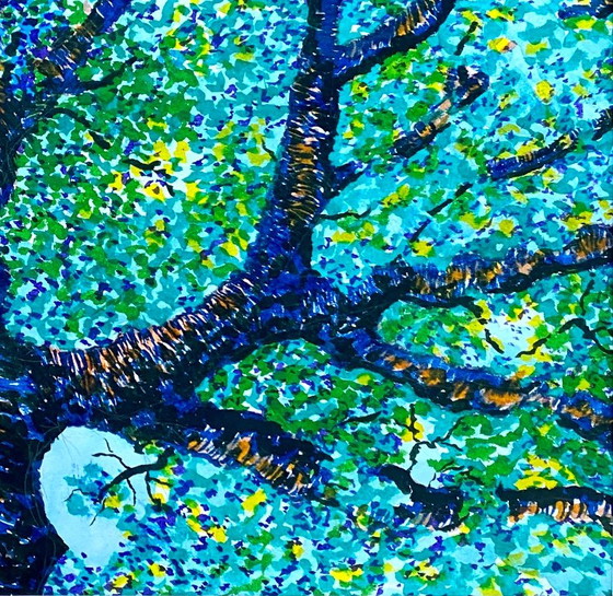 Vieux tronc au soleil – Peintures et dessins, Paper (photo 2 of 5)