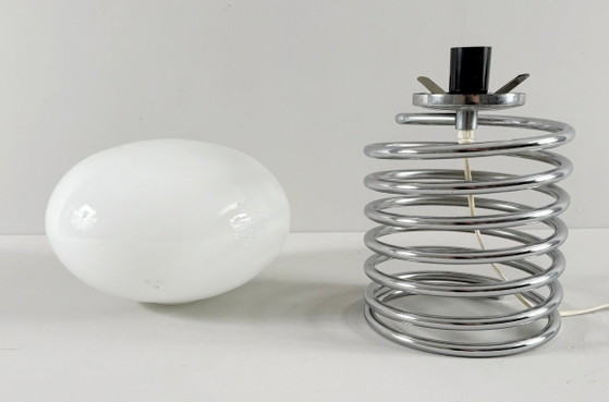 Image 1 of INGO MAURER. per Honsel, lampada da tavolo a spirale, Germania, anni '70