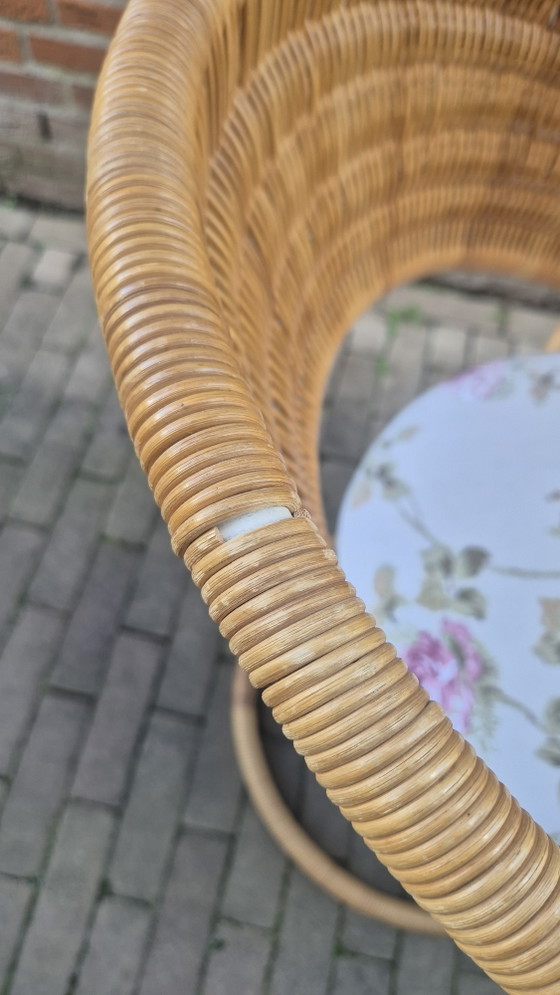 Luit Van Der Helm Rattan Design Chair – Dining chairs (photo 3 of 9)
