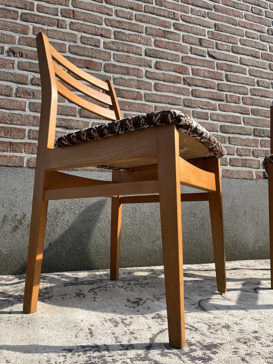 Image 1 of Two Vintage Mid - Century Centa Chairs.