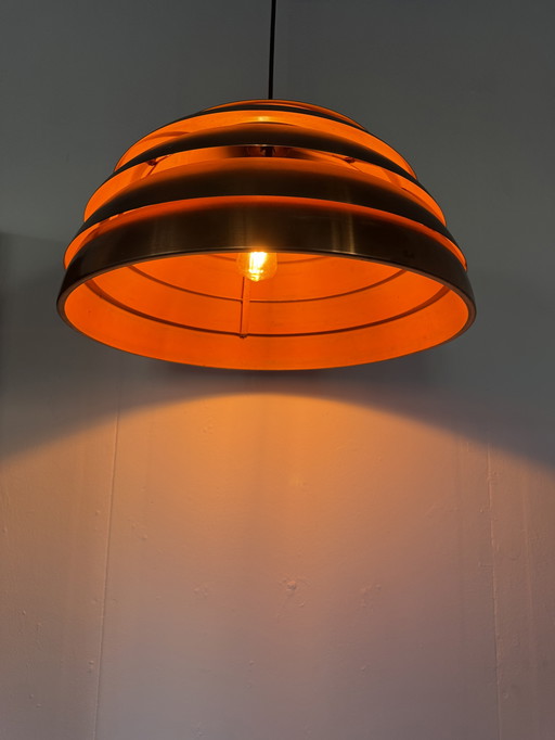 Lampada a sospensione vintage in rame 'Beehive', Hans Agne Jakobsson anni '70