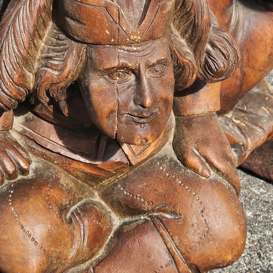 Image 1 of French Vintage Jean Maurice Rothschild - Marble Table - Forged Iron Table - Neoclassical Style- 50s