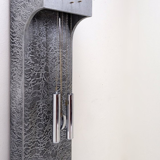 Image 1 of Vintage brutalistische staande klok, jaren 70