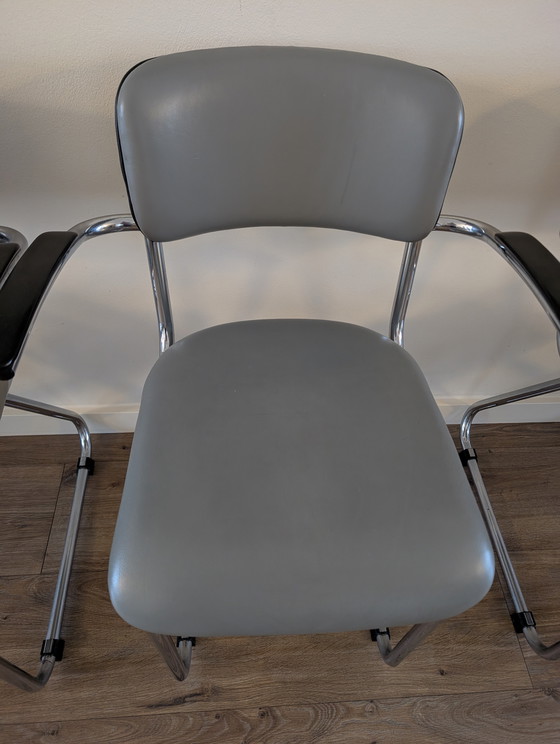 Image 1 of 6 Gispen chairs