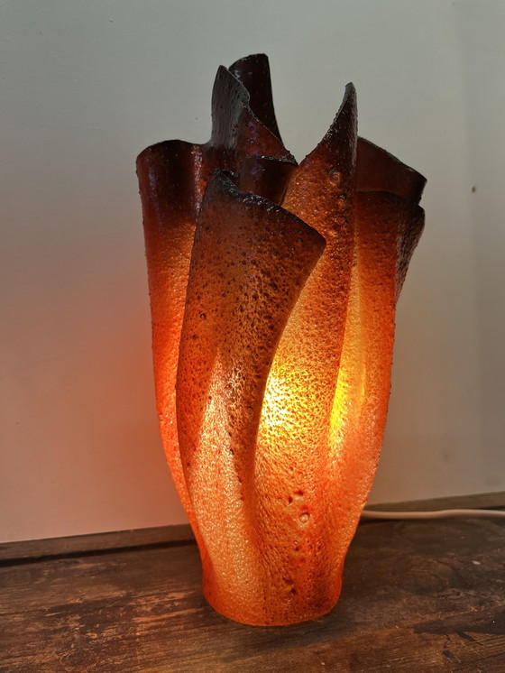 Image 1 of Vintage mid century Georgia Jacob style lamp 
