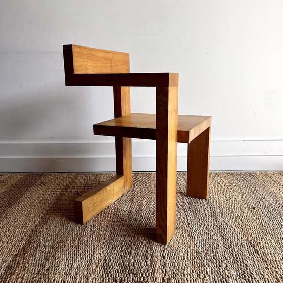 Image 1 of Sedia Rietveld Steltman Design olandese