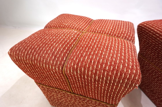 Image 1 of Halabala set of 2 tabouret stools for UP Zavody, 1930