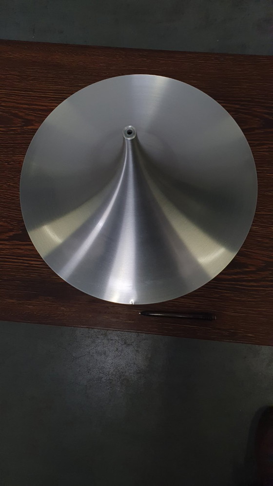 Image 1 of 2x Witch hat trumpet lamp vintage design 50s 60s