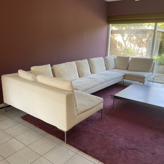 Image 1 of B&B Italia Charles Ecru very large sofa, 3 elements