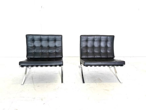 Knoll International Barcelona Chair Stuhl Sessel Design Klassiker