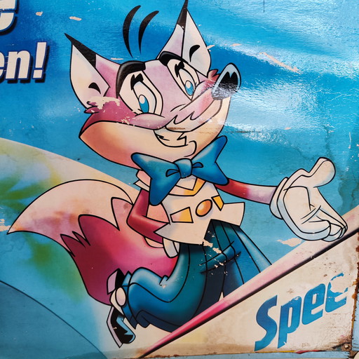 Spee detergent advertising sign 90s
