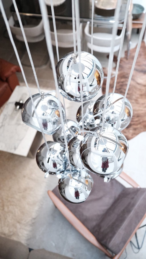 Harvey Guzzini waterfall chandelier for Meblo