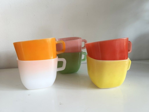 Opale France Unox Vintage Soepbekers – servies, Glass (photo 2 of 10)