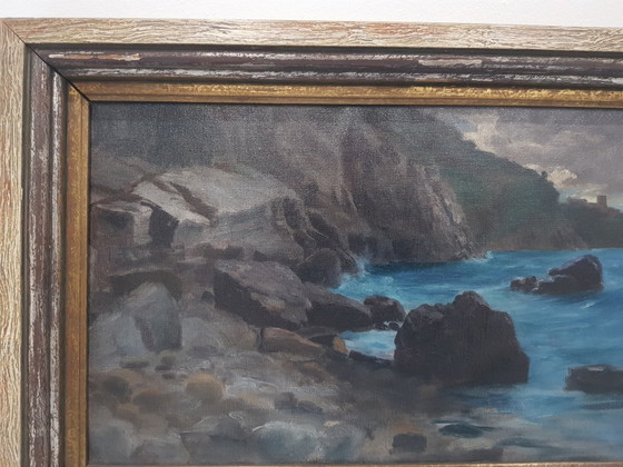George Hoesslin, Cove, Oil on Canvas, 1890s-1910s – Paintings & Drawings (photo 8 of 10)