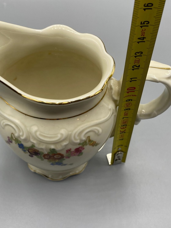 Schumann Arzberg Bavaria Porcelain Milk Jug with Floral Design – Decorative Objects (photo 6 of 6)