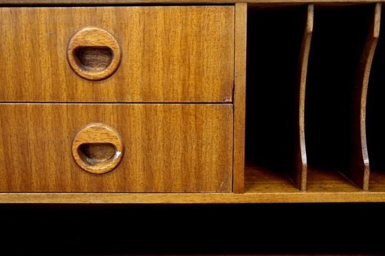 Secrétaire Scandinave en Acajou, Sweden, 1950, Bureaux, Scandinavian (photo 6 sur 8)