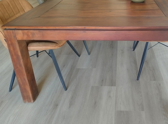 Image 1 of Solid wood dining table – robust quality – immediately available